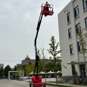 رافعة ذراع منحنية ذاتية الدفع من تيرليون بأحدث تصميم، 8 أمتار، 12 متر، 14 متر، 16 متر، رافعة ذراع مفصلية ذاتية القيادة، معتمدة من CE وISO9001 - Product Image 4