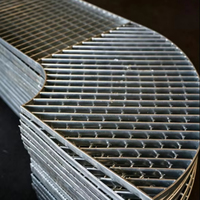 Grille de drainage et de plancher en acier galvanisé ASTM A1011, vente directe usine, prix fabricant, type I