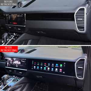 Écran multimédia de divertissement pour passager, console centrale, modification et mise à niveau de voiture 2018-2023, écran de voiture pour Cayenne 9Y0 - Product Image 2