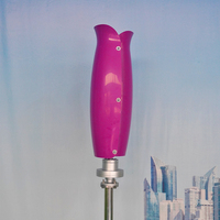 Éolienne à aimant permanent de type tulipe à axe vertical, petite, pour la production d'énergie éolienne, 12V 24V 100W 200W 600W 1000W