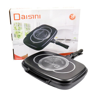 요리 캐서롤 양면 화강암 논스틱 조리기구 세트 글램 프라이팬 & 프라이팬 - Product Image 5