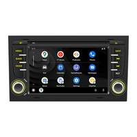 Autoradio 4 cœurs avec écran HD 7 pouces, WiFi, Carplay sans fil, Android Auto, radio FM, lecteur DVD de voiture, autoradio Apple Carplay pour Audi A4