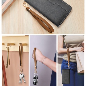 Porte-clés de voiture personnalisé en cuir, porte-clés en métal avec logo par sublimation, porte-clés de voiture en cuir - Product Image 5