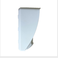 Système d'alarme LONGSIN LS-818-12 extérieur à double capteur PIR et micro-ondes, détecteur de mouvement antivol, compatible animaux domestiques (jusqu'à 25 kg), portée 150 m
