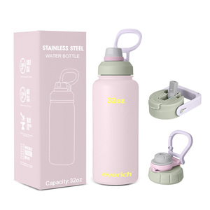 2025 Mới Nhất Nắp Vòi 32Oz Mùa Hè Mát Mẻ Chân Không Flask Thép Không Gỉ Thể Thao Dưới Nước Chai Cho Phụ Nữ Cô Gái - Product Image 1
