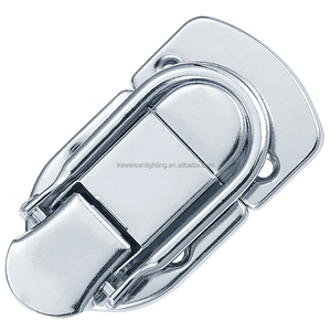 Serratura Meccanica a Scatto <span class=keywords><strong>in</strong></span> Ferro con Chiusura Rotante per Scatole <span class=keywords><strong>in</strong></span> Alluminio, Accessori per Scatole Musicali - Product Image 1