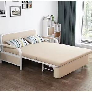 <b>Modern</b> Luxury Living Room Furniture Foldable 2 Seat <b>Sofa</b> <b>Bed</b> Folding <b>Sofa</b> Cum <b>Bed</b> - Product Image 5