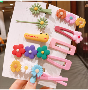 Linda chica nube Lollipop Arco Iris horquillas de Bobby Pin broches para el cabello de los niños - Product Image 6