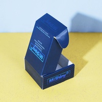 Boîte d'emballage personnalisée vide en carton ondulé, fabriquée à partir de matériaux recyclés certifiés, écologique, pour fils, cordons, moteurs, perceuses à ongles et embouts.