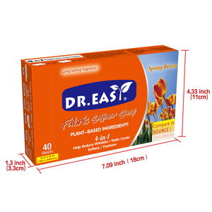 Suavizante de tela con logotipo de marca personalizado hecho en China, hoja suavizante de tela no tejida, hojas de secador con aroma de lavanda mágica - Product Image 4