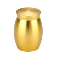 Urna funeraria de acero inoxidable en blanco de 40*30 mm para mascotas, para fines conmemorativos. Artículo Conmemorativo para Mascotas Artículo para entierro de mascotas.