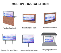 Pantalla LED para Publicidad Exterior P4 P5 P8 P10, Pantalla LED para Cartelera Exterior