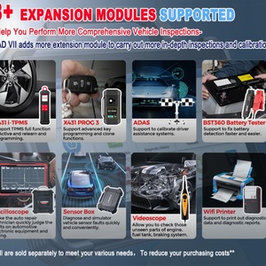 เครื่องมือโปรแกรมกุญแจ ECU ยานยนต์ Launch X431 PAD VII Maxisys Ultra รุ่นปี 2025 พร้อมเครื่องสแกนวินิจฉัย Obd2 สำหรับรถยนต์ทุกประเภท - Product Image 5