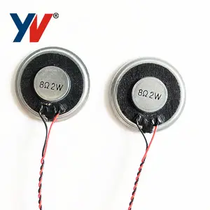 High Quality Round Thin Flat 4 Ohm 8 Ohm 1W 2W 3W Pcb Mount Micro Multimedia Cavity Mylar Dynamic Speaker