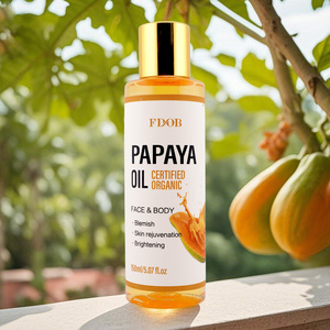 100% Pure Organic Papaya Óleo Corporal Massagem Sexual Corporal Body Shimmer <span class=keywords><strong>Oil</strong></span> Papaya Óleo Essencial para cuidados com a pele - Product Image 5