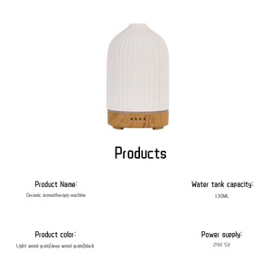 Nouveauts 2026 hương liệu máy tinh dầu khuếch tán văn phòng phòng ngủ Máy tạo độ ẩm không khí hộ gia đình gốm hương thơm khuếch tán - Product Image 6