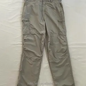 Windbreak Nylon Stacked Sweat Pants Streetwear Custom Manufacturers Track Cargo Men's Pants & Trousers