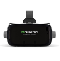 Untuk Shinecon SC-G07E 9.0 Kacamata VR, Helm Headset 3D Kacamata VR Casque VR untuk Ponsel Cerdas