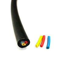 Câble en silicone caoutchouté en cuivre étamé à fil fin résistant aux hautes températures avec certificat CE SiHF