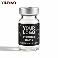Étiquettes personnalisées pour flacons en rouleau 3ml 5ml 10ml, imperméables, adhésion forte, résistantes aux basses températures, assorties aux boîtes, forte adhérence