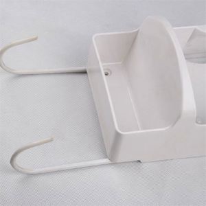 Nouveau support mural 2-en-1 en ABS pour fer à repasser et planche à repasser, idéal pour buanderie et salle de bain - Product Image 5