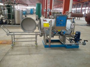 Hơi nước công nghiệp liên tục 200L thực phẩm nhỏ Nồi hấp tiệt trùng áp lực vặn lại máy cho thực phẩm đóng hộp vặn lại túi - Product Image 3