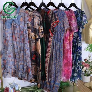 Robes d'été amples pour femmes, modèle Gracer A80, colorées, tailles mixtes, vente en gros de vêtements d'occasion - Product Image 3