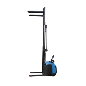 5M 6M 6,2 M <span class=keywords><strong>Rider</strong></span> on Stacker Carretilla elevadora con batería de litio 2000kg 2500kg Apilador eléctrico pesado - Product Image 1