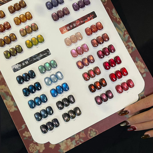 ชุดเจลทาเล็บแบบตาแมว 36 สี ยูวี ปราศจากสาร HEMA และ TPO พร้อมแผ่นโชว์สี แม่เหล็กสำหรับลอกออกได้ ชุดเจลทาเล็บสำหรับร้านทำเล็บโดยเฉพาะ - Product Image 4