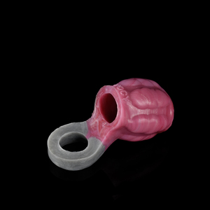 YOCY Fantasy Penis Enlargement Knot Toy Silicone Soft Cock Ring <strong>Delay</strong> Ejaculation Sex Toy For Men With Anti-off Ring - Product Image 4