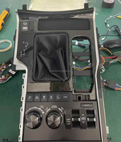 Boîte d'Accoudoir Centrale Intérieure de Voiture Modification du Panneau de Commande Pour Lexus LX570 2008-2015 Mise à Jour Vers 2022