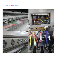 Plotter solvente completamente automático, vinilo, pancarta exterior, máquina de impresión de poliéster Konica 512 cabezal de impresión