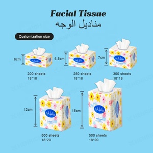 Caja de pañuelos faciales de bambú, diseño personalizado, <span class=keywords><strong>papel</strong></span> tisú suave de 3 capas para viajes de bolsillo facial, proveedor OEM ODM - Product Image 2