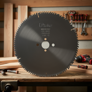 Lame de scie circulaire HSS Ttake 250x2x32 Z160 T5 Fabriquée en Italie - Product Image 3