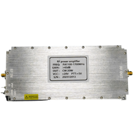 Módulo Amplificador de Potencia GaN de Onda Continua y Onda Pulsada de Alta Potencia de Estado Sólido, 1100-1700MHz, Módulo Amplificador de Potencia RF de Bajo Ruido