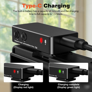 Medalight F20 Chuyên Nghiệp Mini Trên Máy Ảnh Đèn Flash 6200K 400 Hot Giày <span class=keywords><strong>Speedlite</strong></span> Cho Dslr & Máy Ảnh Không Gương GR3 gr4 - Product Image 6