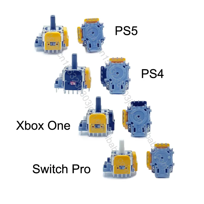 Модули без джиттера V3.0 Hall Effect сенсорные 3D аналоговые палочки для Xbox One PS4 PS5 переключатель Pro контроллер