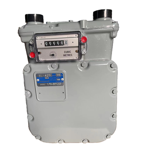 Débitmètre de gaz AMCO AL425, construction en aluminium, précision +/-1%, connectivité filetée pour la combustion naturelle de gaz urbain - Product Image 1