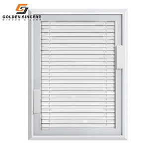 GS Aluminum Windows With Internal Magnetic Integral <b>Blinds</b> for Home - Product Image 6
