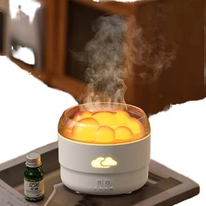 Mini Humidificador Eléctrico de 280 ml con Luz LED de Colores y Aromaterapia, Función de Temporizador para Uso en Hoteles - Product Image 1