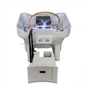 Bac à <span class=keywords><strong>shampoing</strong></span> portable de luxe japonais pour soins capillaires et SPA, avec réservoir d'eau, en ABS, pour salon de beauté et salle de bain - Product Image 2