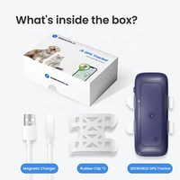 OEM ODM Android Petit traceur pour chien Ratreador IP67 Étanche Traceur GPS intelligent pour animaux de compagnie 4G 2G LTE