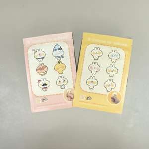 Özelleştirilmiş çevre dostu Zip kilit ayakta duran torba oyuncak kör ambalaj çanta Kraft kağıt gizem fermuarlı çanta - Product Image 3