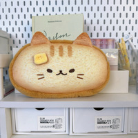 Dompet koin kucing kucing tas selempang leher gantung tas penyimpanan tas kartu Headphone kisi kucing Siam