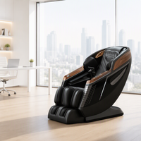Fauteuil de luxe portable 3D avec dossier inclinable et fonction de massage, idéal pour la maison et le bureau