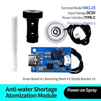 Module d'atomisation anti-sécheresse et anti-brûlure pour pénurie d'eau, nébuliseur pulvérisateur DC 5V pour humidificateur DIY, avec détection et interface Type-C