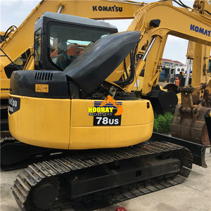 Excavatrice Komatsu PC78US d'occasion en bon état et peu utilisée, haute qualité, à vendre - Product Image 4