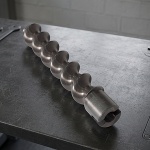 Vis sans fin en acier inoxydable pour machine à plâtrer, type résistant à la corrosion - Product Image 2