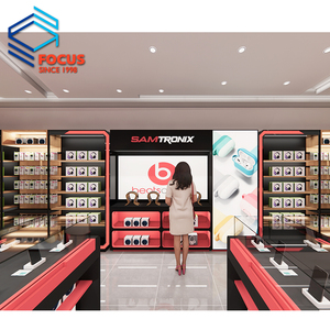 Cep telefonu mağaza dekorasyon cep telefon vitrini elektronik mağazası iç dekorasyon tasarım - Product Image 5