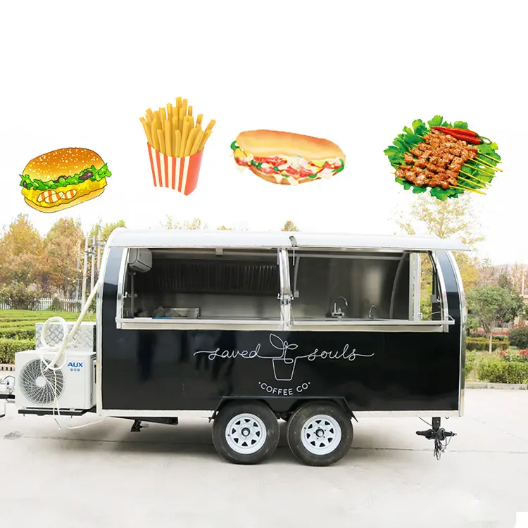 2022 горячая Распродажа Airstream фаст-фуд Tailer австралийский стандарт трейлер для пищевых продуктов креп для продажи США